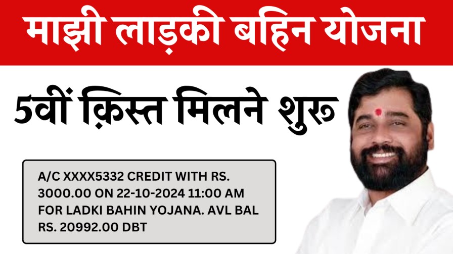 Ladki Bahin Yojana 5th Installment