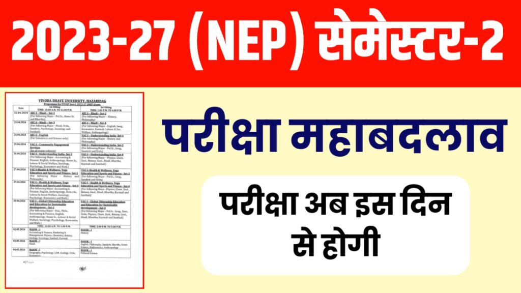 BBMKU Semester 2 Exam Date Extended 2023-27